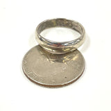 Sterling Silver Domed 4.7mm Band Ring Size 7.5, 3.88g