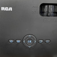 RCA 1080P Home Theater Projector Black RPJ280 with Remote - TESTED