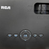RCA 1080P Home Theater Projector Black RPJ280 with Remote - TESTED