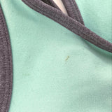 Lululemon Light Blue Grey Athletic Tank Top w Built in Bra Women’s Sz 6