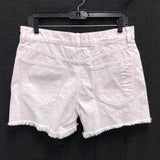 NWT Wmns CURRENT/ELLIOTT Light Pink Denim Cut Off Jean Shorts Sz 27 MSRP$178