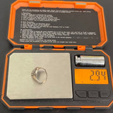 Sterling Silver Tree of Life Open Work Design Ring Size 4.75, 2.94g