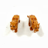 2x LEGO Saber-Toothed Tigers; Part Number bb0787c03pb01