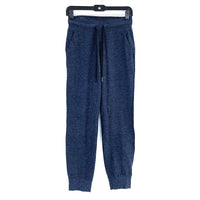 Wmns LULULEMON Blue Heather Ready To Rulu 7/8 High Rise Jogger Pants Sz 4