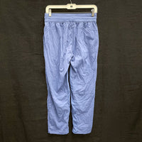 Wmns LULULEMON Blue Beyond The Studio Crop Athletic Pants Sz 6