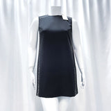 NWT Wmns Alex Marie Black Crystal Short Sleeveless Dress Sz 10P MSRP$158