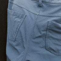 Mens LULULEMON Dusty Blue ABC Slim Fit Warpstreme Active Casual Pants Sz 30