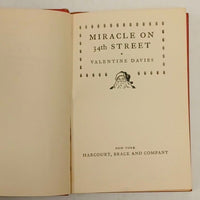 First Edition - Miracle on 34th Street by Valentine Davies 1947