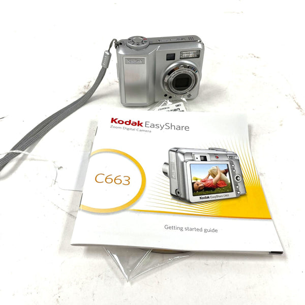 Kodak EasyShare C663 Zoom Digital Camera 3x 34-102mm Lens - TESTED