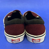 Van's Popcush Skateboard Slip-ons in Port & Black sz 8.5