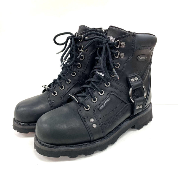 Women's Harley-Davidson D87116 Everton Fxrg Waterproof Motorcycle Boots Sz 7.5M