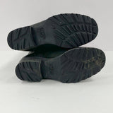 Ugg Broome Tall Black Suede Boots Sheepskin Lined Women's Sz 8