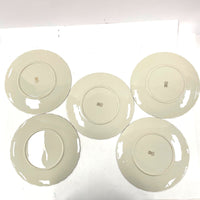 Vintage 5pc 10.5” Dinner Weatherly by Lenox Plates