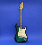 BC Full-Size Strat Electric Guitar w/ Whammy Bar-TESTED