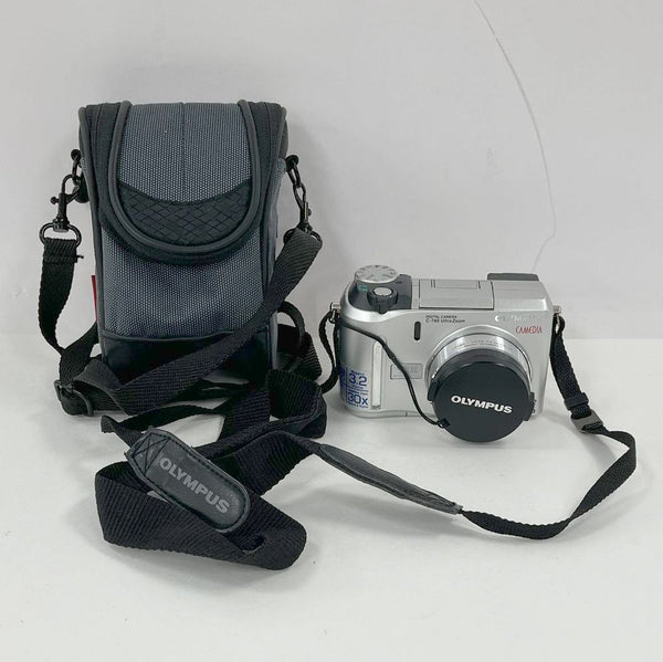 Olympus Digital Camera Model C-740 Ultra Zoom 3.2MP 6.3-63mm 2.8-3.7 - TESTED