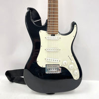 Lyon by Washburn 6 String Electric Guitar Black - TESTED