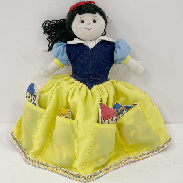Vintage Alma's Designs Topsy Turvy Snow White & the Seven Dwarves Doll - REPAIR