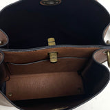 Liz Soto Brown Faux Leather Adjustable Crossbody Purse