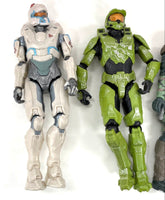 4pc Halo Microsoft Jazwares 12” Action Figure Lot