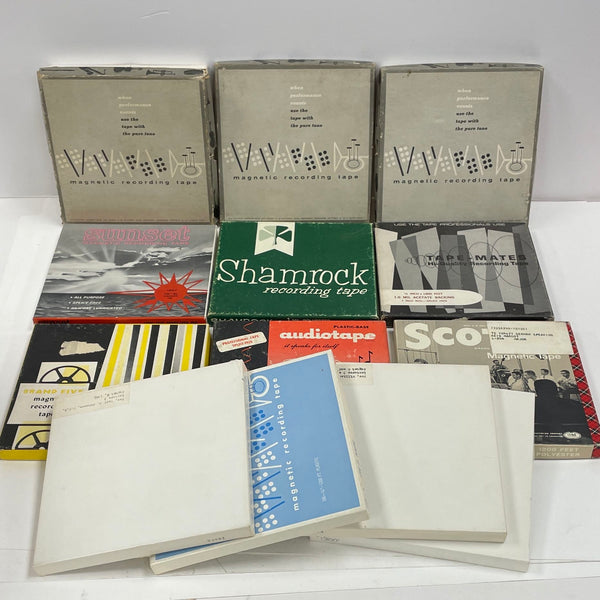 Mixed lot of 7” Reel Tapes - Some Foreign Languages