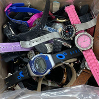 9.0lb Grab Box of Untested Fashion Watches
