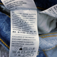 NWT Wmns LEVI'S Blue Premium Denim High Rise Wedgie Tapered Jeans Sz 27 MSRP$98