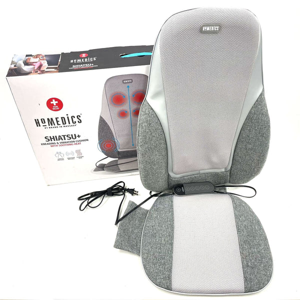 Homedics Shiatsu + Kneading & Vibration Massage Cushion with Heat - TESTED