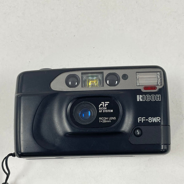 Ricoh FF-8WR AF f=28mm Lens Film Camera with Sleeve - TESTED