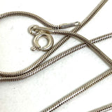 30.5" Sterling Silver 1.15mm Snake Chain Necklace, 6.53g