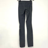 Lululemon Grey Long Athletic Leggings Women’s Sz 2