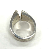 Mexico 925 Sterling Tapered Band Ring Size 5, 11.43g