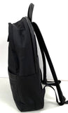 Italic Black Canvas & Leather Backpack