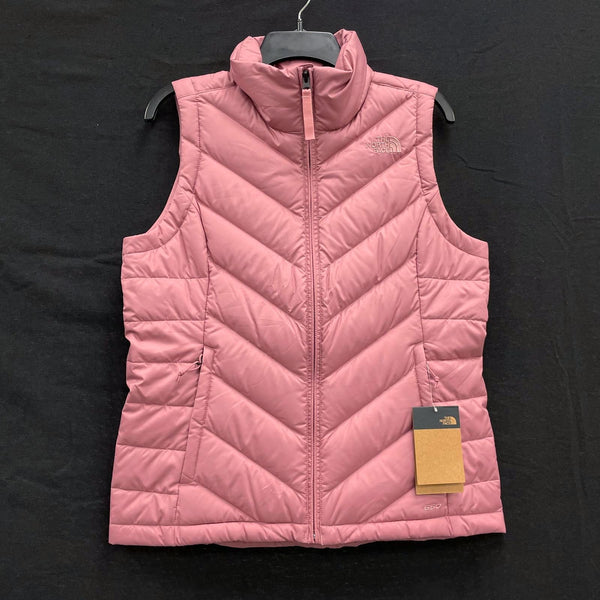 NWT Wmns THE NORTH FACE Down Filled Dusty Pink Alpz 2.0 Quilted Puffer Vest Sz M