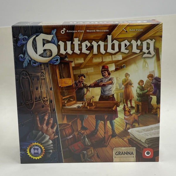 SEALED 2022 'Gutenberg' Mid-weight Strategy Board Game by Granna - Poland