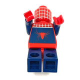 LEGO spd028 Minifigure Spider-Man 3 - Dark Blue Arms and Legs, Silver Webbing