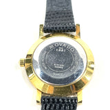 Movado Museum Women's Black Dial Black Leather Band Watch 87-25-832 (Untested)