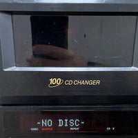 Sony Compact Disc Player 100 Disc CD Changer - TESTED