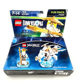 Sealed, Retired LEGO Dimensions 71234; Ninjago Sensei Wu, Flying White Dragon