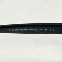 Coach HC6120 Transparent Navy Cat Eye Eyeglasses for FRAMES w/ Case