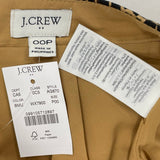NWT J.Crew Brown Leopard Print Cotton Blend Pencil Skirt Women’s Sz 00