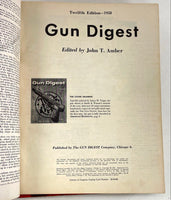 3pc The Gun Digest Magazine/Book Lot - 7th, 12th, & 14th Editions