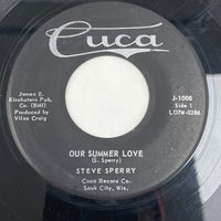 Steve Sperry 'Our Summer Love/That Aint So' 1960 WI Rocker 45 Cuca J-1008 VG-