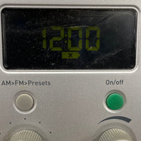 Boston Acoustics Recepter Radio AM/FM Alarm Clock - TESTED