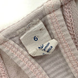 Lululemon Light Pink Tank Top w Built in Sports Bra Women’s Sz 6