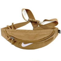 Nike Heritage 3L Light Brown Waistpack with Adjustable Strap and Buckle Closure