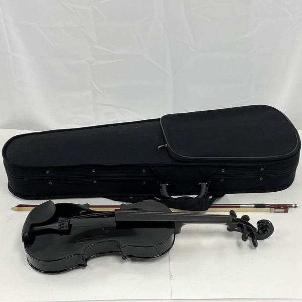 Unlabeled 4/4 Violin Black