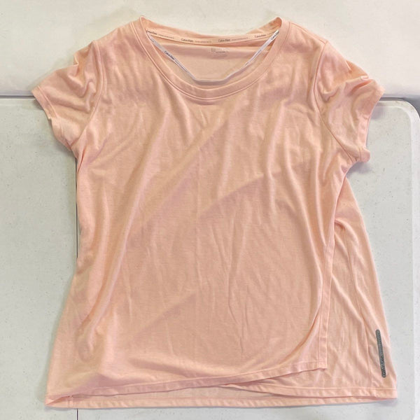 Wmns NWT Calvin Klein Peach T-Shirt Sz XL
