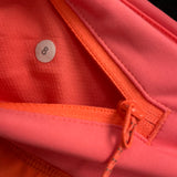 Wmns LULULEMON Orange Speed Up Athletic Running Shorts Sz 8