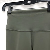 Wmns LULULEMON Sage Green Wunder Train Contour Fit High Rise Tight Leggings Sz 4