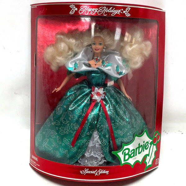 IOB Happy Holidays Special Edition 1995 Barbie Doll by Mattel